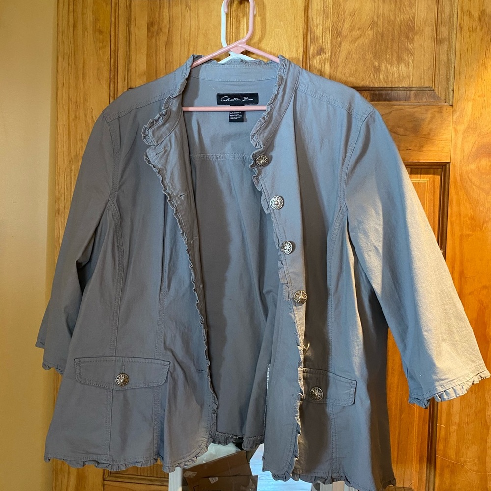 Christina Zinn Gray Jacket